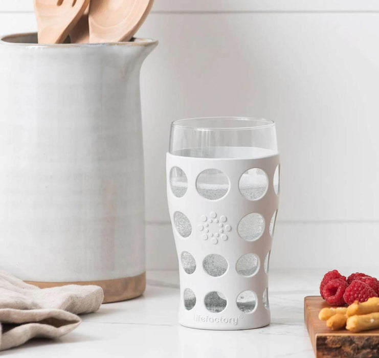 Gelas Gelas Lifefactory Silikon Sleeve 17 oz BPA Free - Paket 4 LIFEFACTORY OSCARLIVING