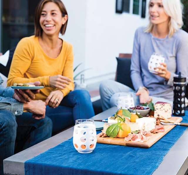 Gelas Gelas Wine Lifefactory Silikon Sleeve 17 oz BPA Free - Paket 4 LIFEFACTORY OSCARLIVING