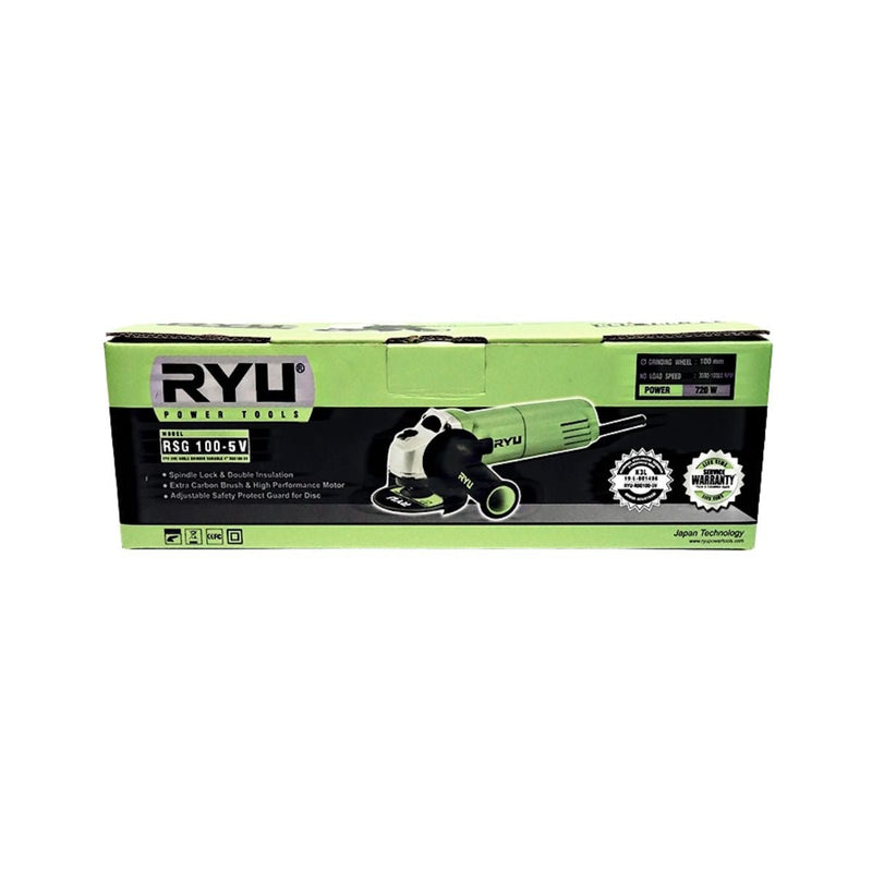 GERINDA Gerinda Ryu Angle Grinder Variable 4 Inch RSG100 - 5V RYU OSCARLIVING