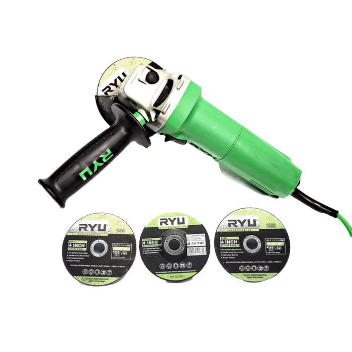 GERINDA Gerinda Ryu Angle Grinder Variable 4 Inch RSG100 - 5V RYU OSCARLIVING
