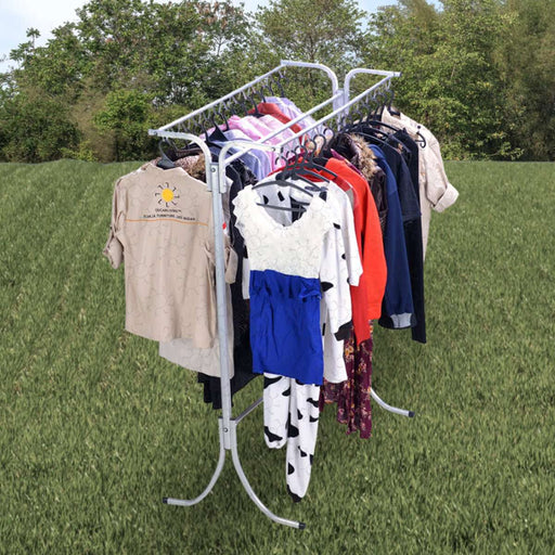 JEMURAN PAKAIAN - CLOTHING LINE Jemuran Pakaian Hongkong Alumunium Capstok BINA KARYA OSCARLIVING