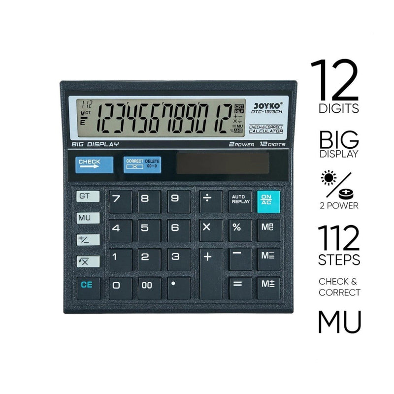 KALKULATOR Kalkulator Joyko DTC 1313 CH 12 Digit | 1 Pcs JOYKO OSCARLIVING