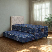 KASUR 2IN1 - 2IN1 BEDSET Kasur Springbed Central Deluxe 2in1 HB Elegance Cream | Fullset CENTRAL OSCARLIVING