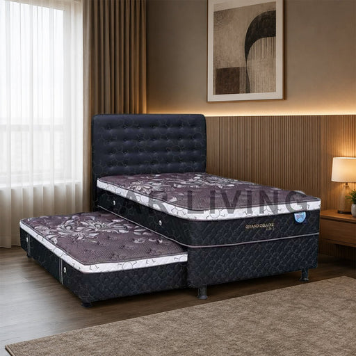 KASUR 2IN1 - 2IN1 BEDSET Kasur Springbed Central Grand Deluxe 2in1 HB Bonita | Fullset CENTRAL OSCARLIVING