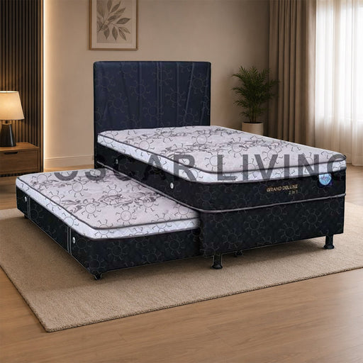 KASUR 2IN1 - 2IN1 BEDSET Kasur Springbed Central Grand Deluxe 2in1 HB Gemini | Fullset CENTRAL OSCARLIVING