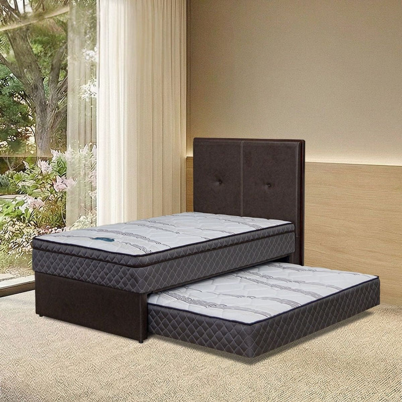 KASUR 2IN1 - 2IN1 BEDSET Kasur Springbed Guhdo 2in1 Knockdown Standard Plushtop HB Rosela Lis GUHDO OSCARLIVING