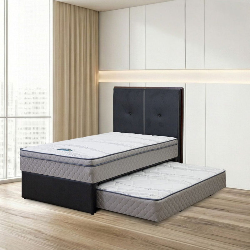 KASUR 2IN1 - 2IN1 BEDSET Kasur Springbed Guhdo 2in1 Knockdown Standard Plushtop HB Rosela Lis GUHDO OSCARLIVING