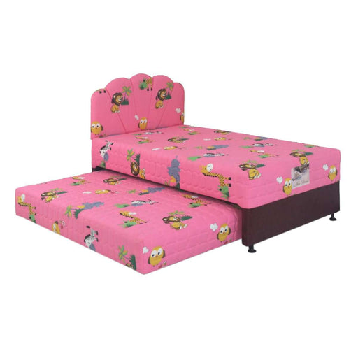 KASUR 2IN1 - 2IN1 BEDSET Kasur Springbed Guhdo 2in1 Prima Kids HB Kipas Fabric | Fullset Kids GUHDO OSCARLIVING
