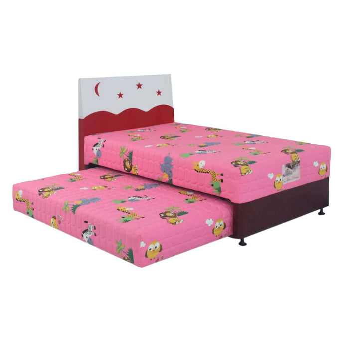 KASUR 2IN1 - 2IN1 BEDSET Kasur Springbed Guhdo 2in1 Prima Kids HB Starmoon | Fullset Kids GUHDO OSCARLIVING