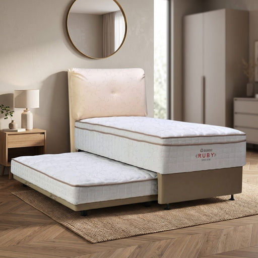 KASUR 2IN1 - 2IN1 BEDSET Kasur Springbed Guhdo 2in1 Ruby Dream | Fullset Boston GUHDO OSCARLIVING