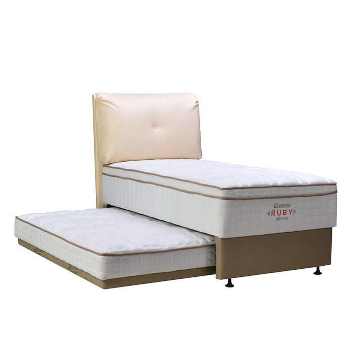 KASUR 2IN1 - 2IN1 BEDSET Kasur Springbed Guhdo 2in1 Ruby Dream | Fullset Boston GUHDO OSCARLIVING