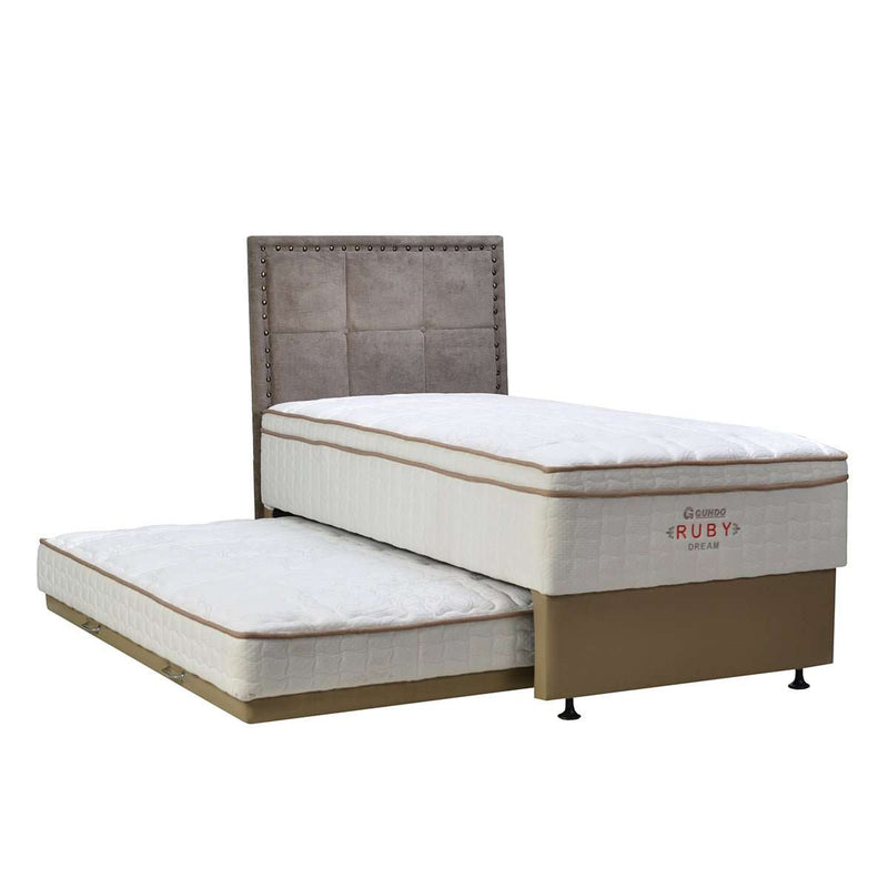 KASUR 2IN1 - 2IN1 BEDSET Kasur Springbed Guhdo 2in1 Ruby Dream | Fullset Kudeta GUHDO OSCARLIVING
