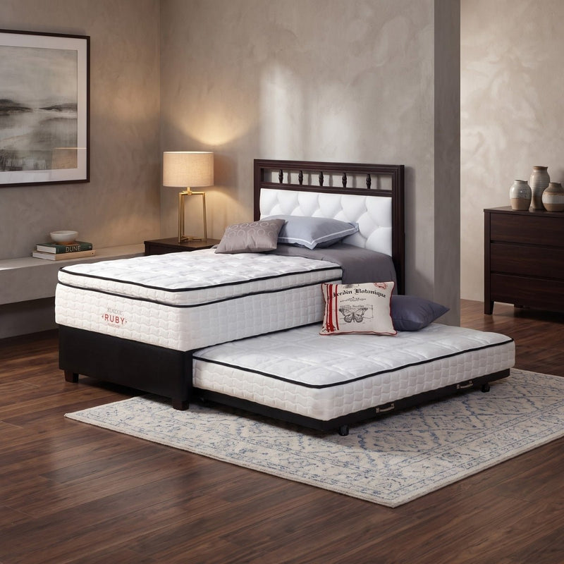 KASUR 2IN1 - 2IN1 BEDSET Kasur Springbed Guhdo 2in1 Ruby Dream | Fullset Medallion GUHDO OSCARLIVING