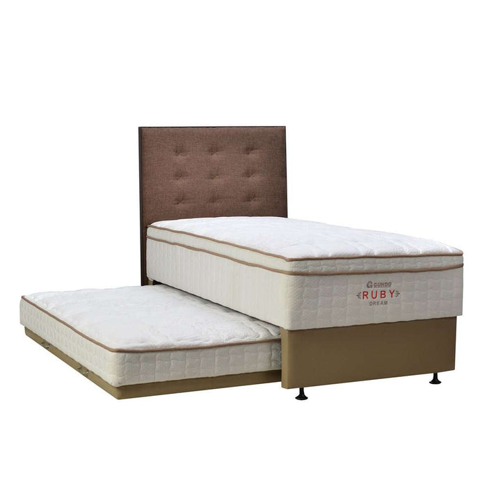 KASUR 2IN1 - 2IN1 BEDSET Kasur Springbed Guhdo 2in1 Ruby Dream | Fullset NYC GUHDO OSCARLIVING