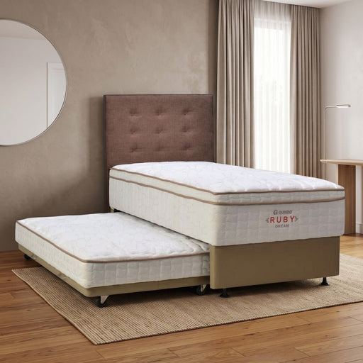 KASUR 2IN1 - 2IN1 BEDSET Kasur Springbed Guhdo 2in1 Ruby Dream | Fullset NYC GUHDO OSCARLIVING