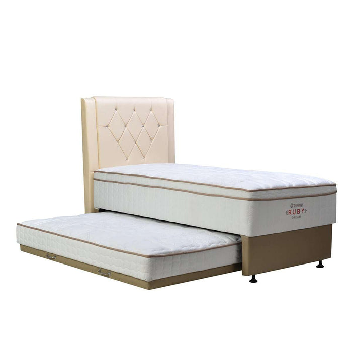 KASUR 2IN1 - 2IN1 BEDSET Kasur Springbed Guhdo 2in1 Ruby Dream | Fullset Oxford GUHDO OSCARLIVING
