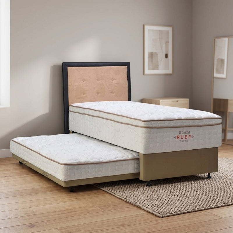 KASUR 2IN1 - 2IN1 BEDSET Kasur Springbed Guhdo 2in1 Ruby Dream | Fullset Queenstown GUHDO OSCARLIVING