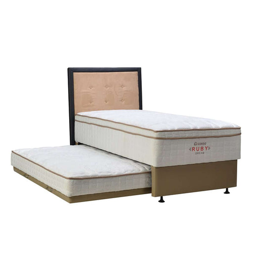 KASUR 2IN1 - 2IN1 BEDSET Kasur Springbed Guhdo 2in1 Ruby Dream | Fullset Queenstown GUHDO OSCARLIVING