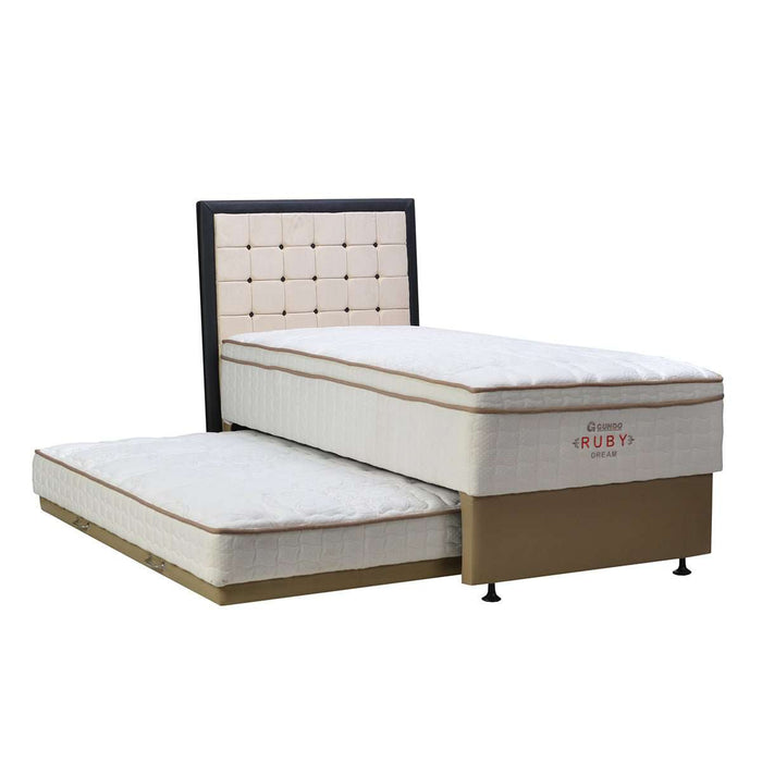 KASUR 2IN1 - 2IN1 BEDSET Kasur Springbed Guhdo 2in1 Ruby Dream | Fullset Victoria GUHDO OSCARLIVING