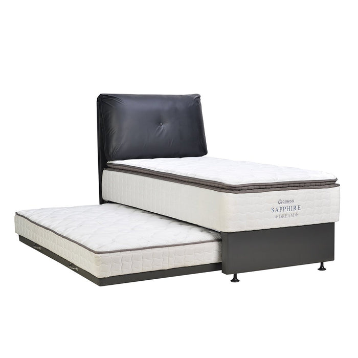 KASUR 2IN1 - 2IN1 BEDSET Kasur Springbed Guhdo 2in1 Sapphire Dream | Fullset Boston GUHDO OSCARLIVING