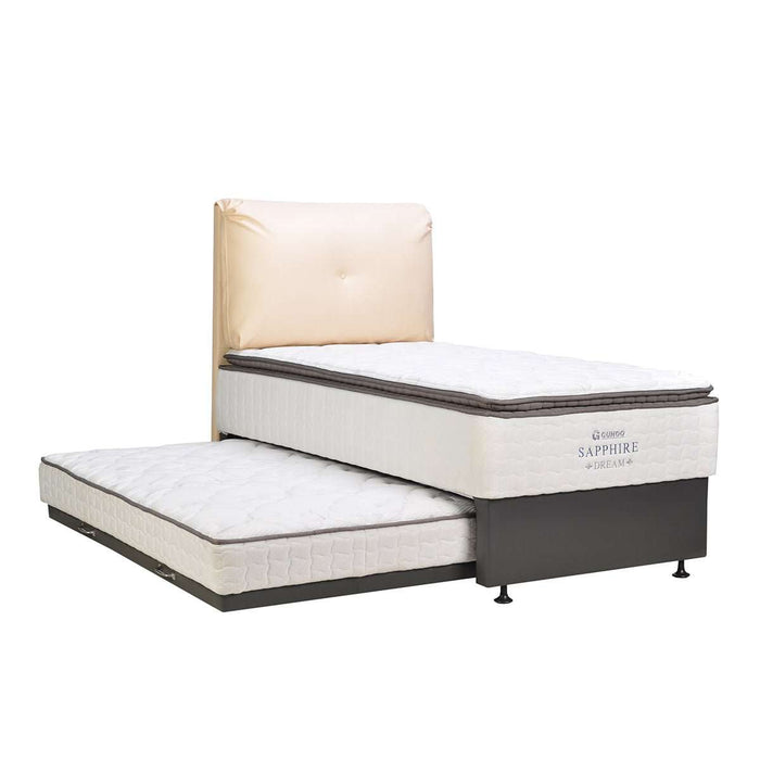 KASUR 2IN1 - 2IN1 BEDSET Kasur Springbed Guhdo 2in1 Sapphire Dream | Fullset Boston GUHDO OSCARLIVING