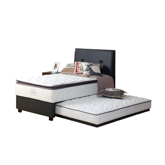 KASUR 2IN1 - 2IN1 BEDSET Kasur Springbed Guhdo 2in1 Sapphire Dream | Fullset Bravo GUHDO OSCARLIVING