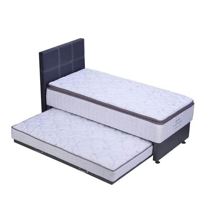 KASUR 2IN1 - 2IN1 BEDSET Kasur Springbed Guhdo 2in1 Sapphire Dream | Fullset Elegance GUHDO OSCARLIVING