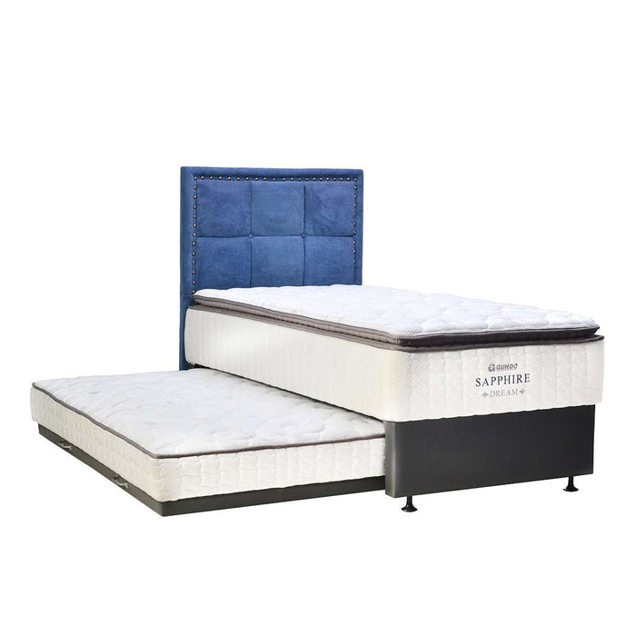 KASUR 2IN1 - 2IN1 BEDSET Kasur Springbed Guhdo 2in1 Sapphire Dream | Fullset Kudeta GUHDO OSCARLIVING