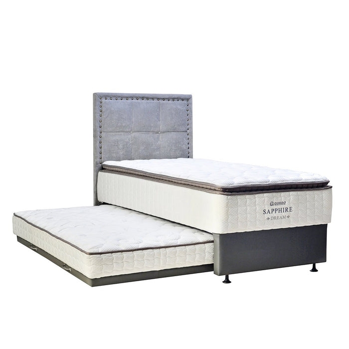 KASUR 2IN1 - 2IN1 BEDSET Kasur Springbed Guhdo 2in1 Sapphire Dream | Fullset Kudeta GUHDO OSCARLIVING