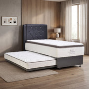 KASUR 2IN1 - 2IN1 BEDSET Kasur Springbed Guhdo 2in1 Sapphire Dream | Fullset Oxford GUHDO OSCARLIVING