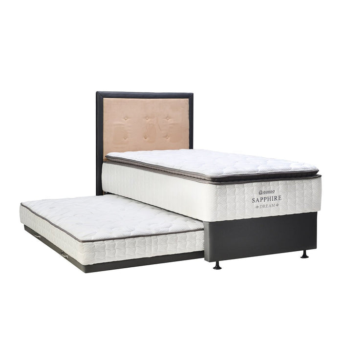 KASUR 2IN1 - 2IN1 BEDSET Kasur Springbed Guhdo 2in1 Sapphire Dream | Fullset Queenstown GUHDO OSCARLIVING