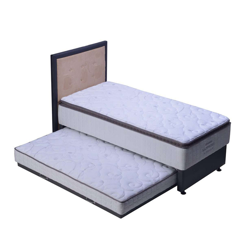 KASUR 2IN1 - 2IN1 BEDSET Kasur Springbed Guhdo 2in1 Sapphire Dream | Fullset Queenstown GUHDO OSCARLIVING