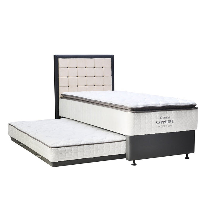 KASUR 2IN1 - 2IN1 BEDSET Kasur Springbed Guhdo 2in1 Sapphire Dream | Fullset Victoria GUHDO OSCARLIVING