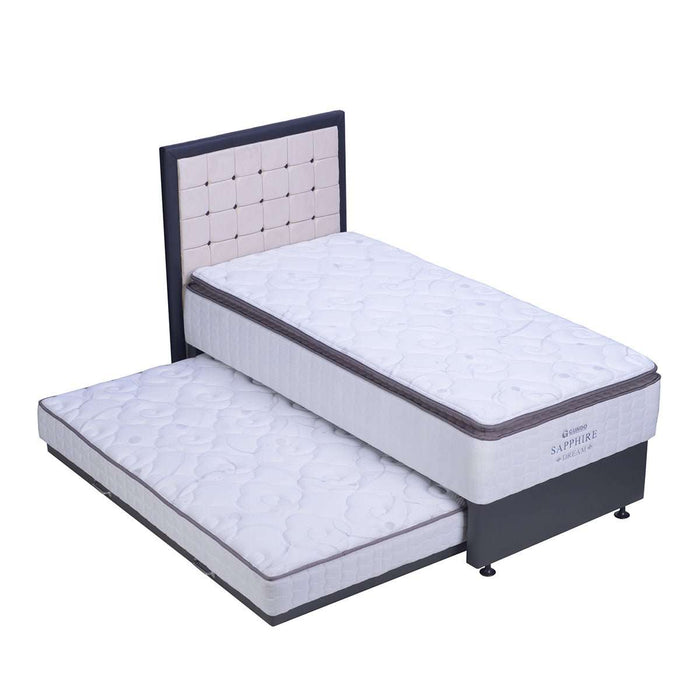 KASUR 2IN1 - 2IN1 BEDSET Kasur Springbed Guhdo 2in1 Sapphire Dream | Fullset Victoria GUHDO OSCARLIVING