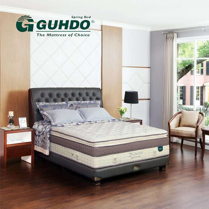KASUR 2IN1 - 2IN1 BEDSET Kasur Springbed Guhdo Diamond Dream | Fullset Legacy GUHDO OSCARLIVING