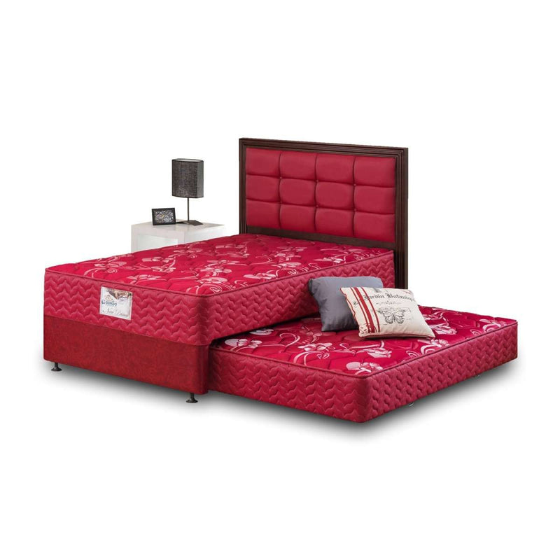 KASUR 2IN1 - 2IN1 BEDSET Kasur Springbed Guhdo New Prima 2in1 HB Metropolis | Fullset Fabric GUHDO OSCARLIVING
