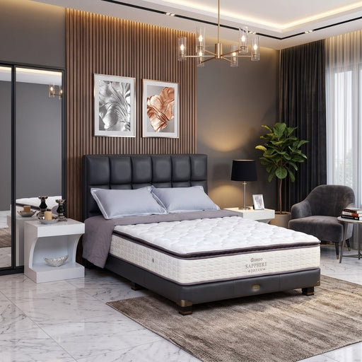 KASUR 2IN1 - 2IN1 BEDSET Kasur Springbed Guhdo Sapphire Dream | Fullset Legacy Style GUHDO OSCARLIVING