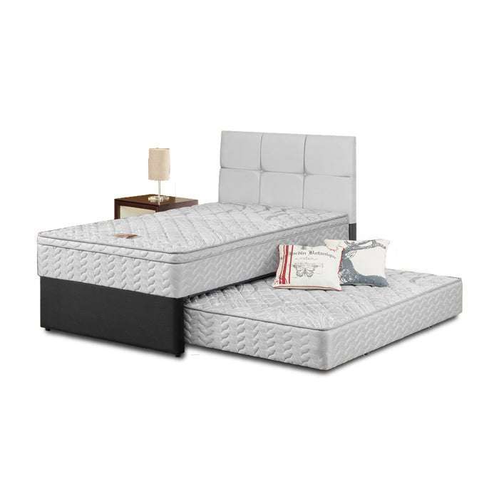 KASUR 2IN1 - 2IN1 BEDSET Kasur Springbed Guhdo Standard 2in1 Plushtop HB Caserta | Fullset Knock Down GUHDO OSCARLIVING