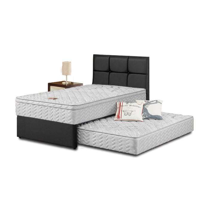 KASUR 2IN1 - 2IN1 BEDSET Kasur Springbed Guhdo Standard 2in1 Plushtop HB Caserta | Fullset Knock Down GUHDO OSCARLIVING