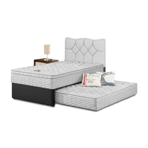 KASUR 2IN1 - 2IN1 BEDSET Kasur Springbed Guhdo Standard 2in1 Plushtop HB Lavela Fabric | Fullset Knock Down GUHDO OSCARLIVING