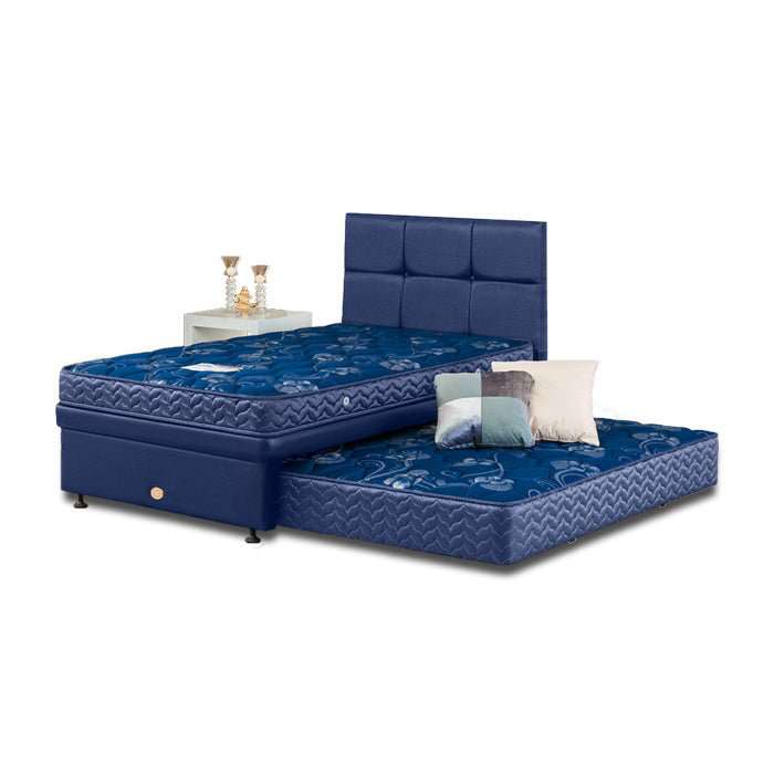 KASUR 3IN1 - 3IN1 BEDSET Kasur Springbed Guhdo New Prima 3in1 HB Caserta | Fullset Fabric GUHDO OSCARLIVING