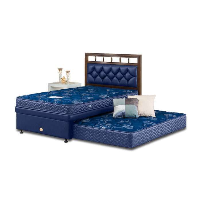 KASUR 3IN1 - 3IN1 BEDSET Kasur Springbed Guhdo New Prima 3in1 HB Medallion | Fullset Oscar GUHDO OSCARLIVING