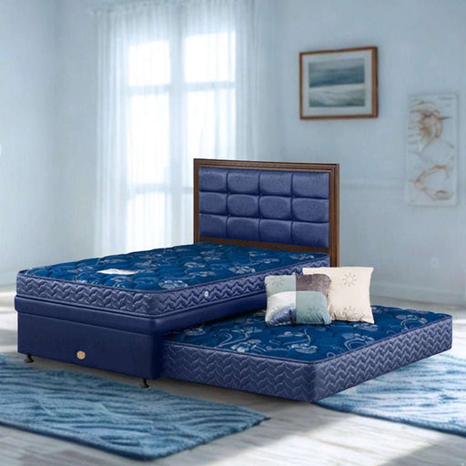 KASUR 3IN1 - 3IN1 BEDSET Kasur Springbed Guhdo New Prima 3in1 HB Metropolis | Fullset Fabric GUHDO OSCARLIVING