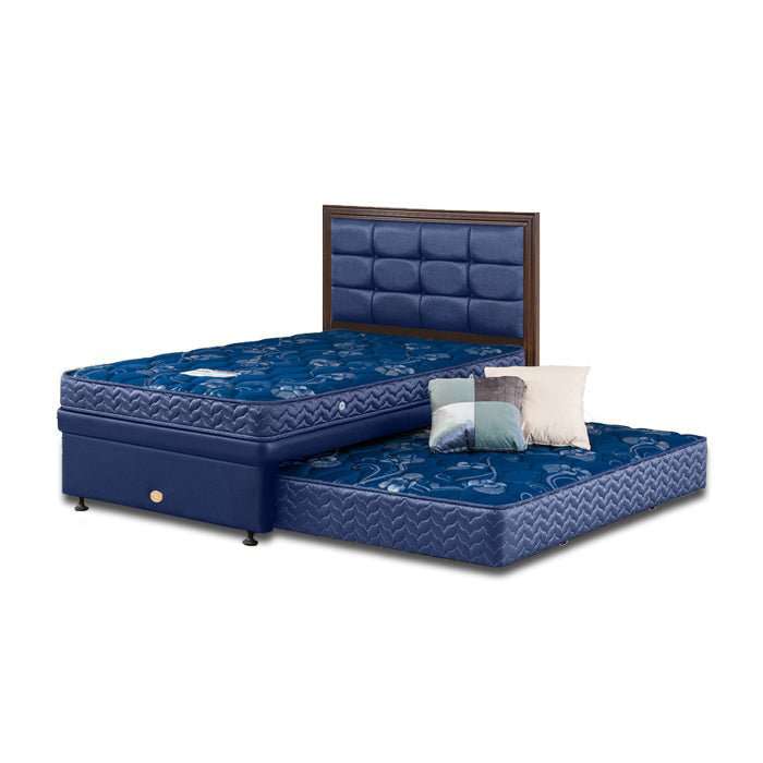 KASUR 3IN1 - 3IN1 BEDSET Kasur Springbed Guhdo New Prima 3in1 HB Metropolis | Fullset Fabric GUHDO OSCARLIVING