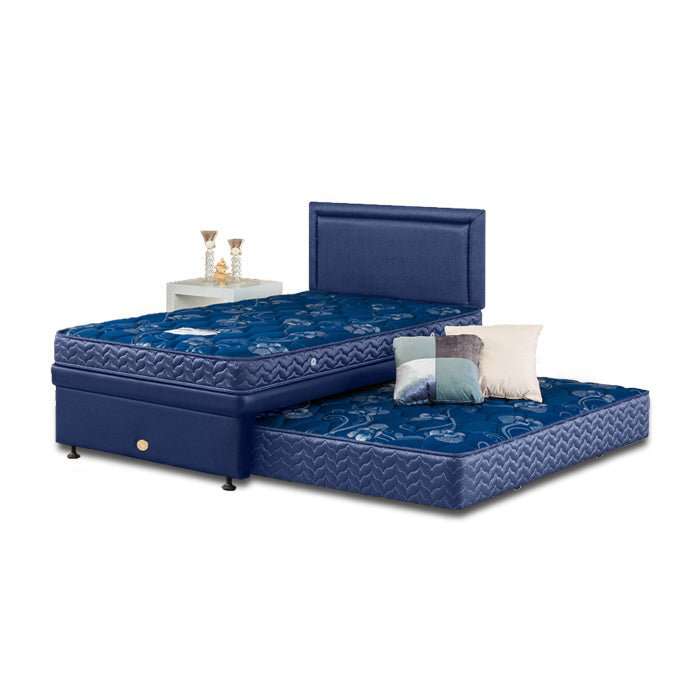 KASUR 3IN1 - 3IN1 BEDSET Kasur Springbed Guhdo New Prima 3in1 HB Prospine | Fullset Fabric GUHDO OSCARLIVING
