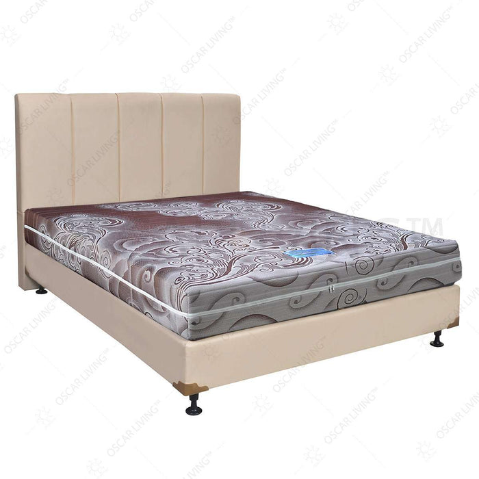 KASUR BUSA Kasur Busa Saveland Ultra Rebounded 25Cm HB Vadia Cream | Fullset Kozo SAVELAND OSCARLIVING