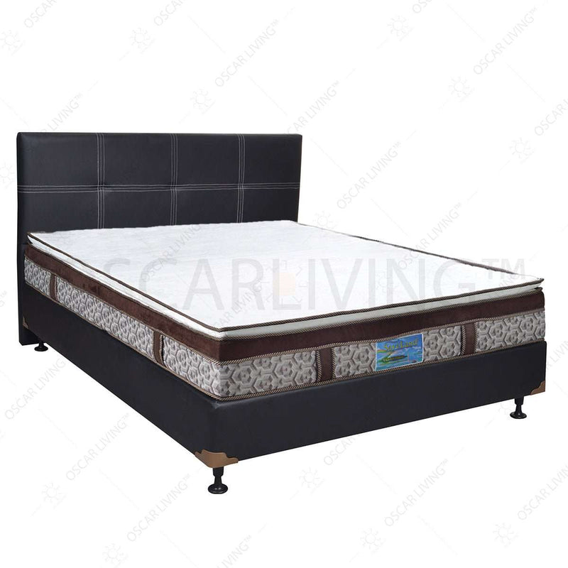KASUR BUSA Kasur Busa Saveland Ultra Super Plushtop Pillowtop Rebounded 30Cm HB Elegance | Fullset Oreo SAVELAND OSCARLIVING