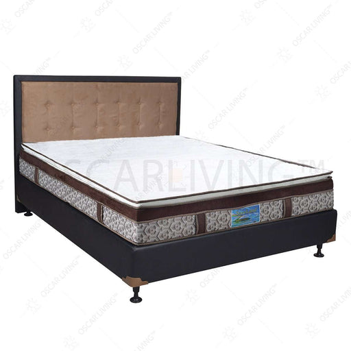 KASUR BUSA Saveland Ultra Super Plushtop Pillowtop Rebounded 30Cm HB Queenstown | Fullset Oreo SAVELAND OSCARLIVING