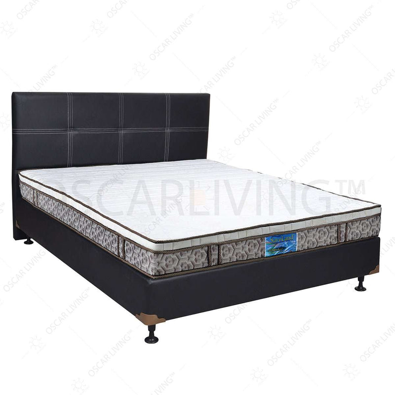 KASUR BUSA Kasur Busa Saveland Ultra Super Plushtop Rebounded 20Cm HB Elegance | Fullset Oreo SAVELAND OSCARLIVING