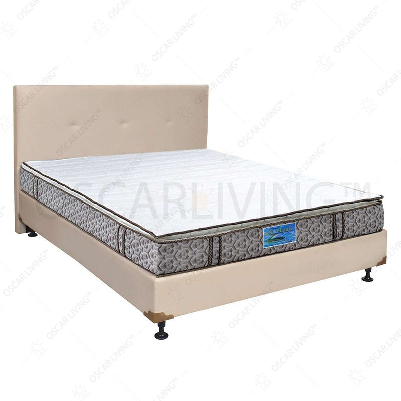 KASUR BUSA Kasur Busa Saveland Ultra Super Rebounded Pillowtop HB Elegance | Fullset Kozo SAVELAND OSCARLIVING